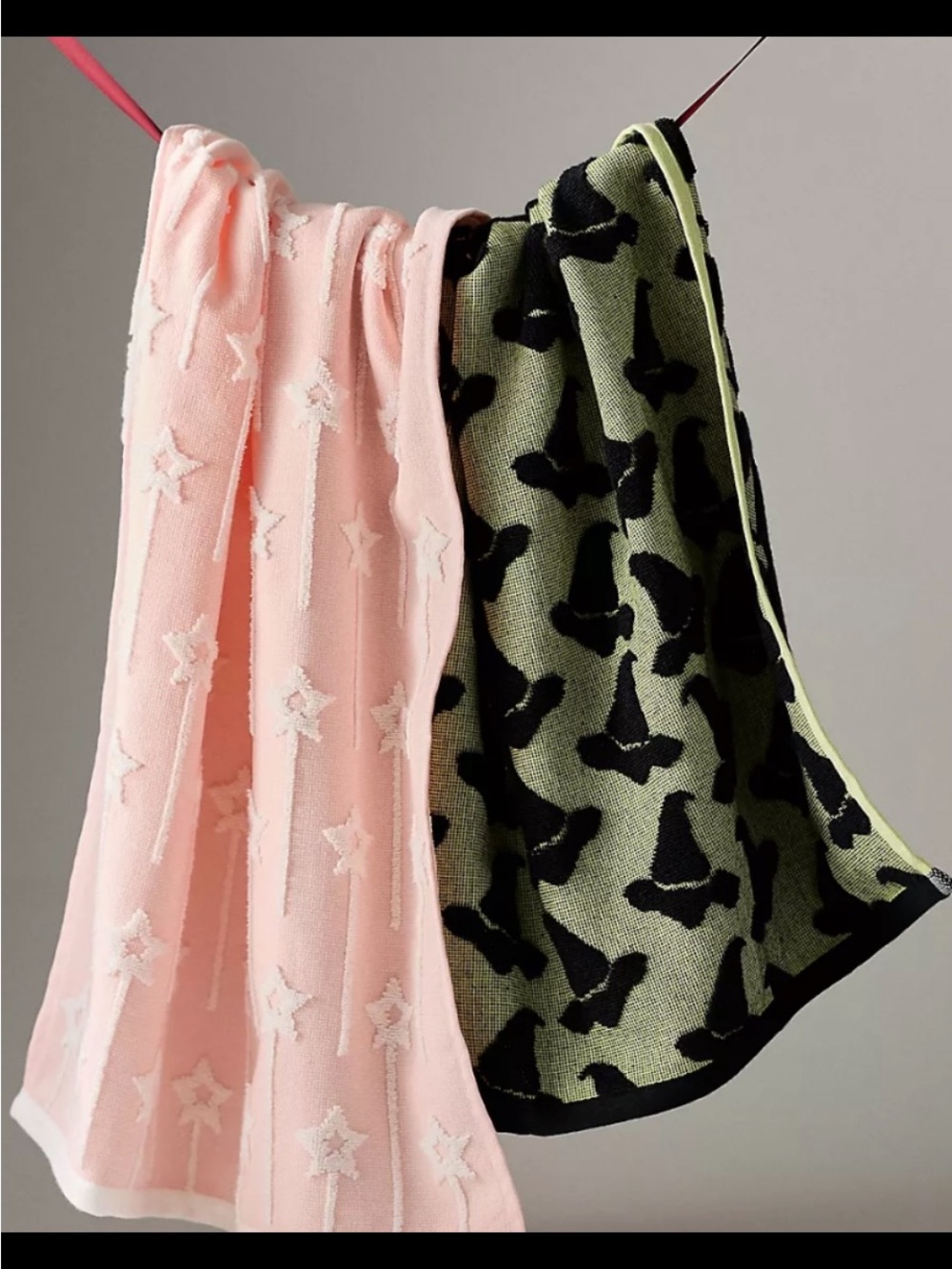 Spooky Tea Towels. Set of 2